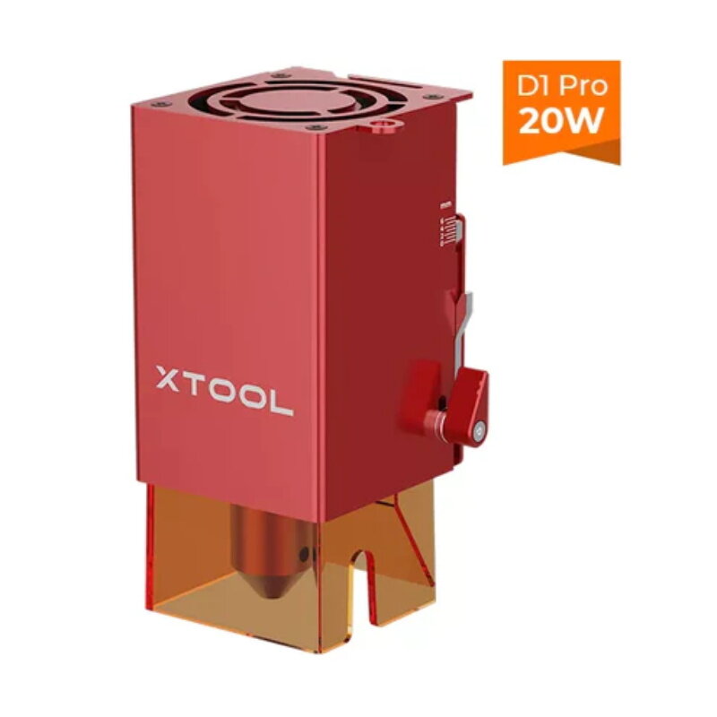XTool D1 Pro 레이저 조각기, 20W 레이저 헤드, 레이저 조각 절단기 도구, 휴대용 Cortadora