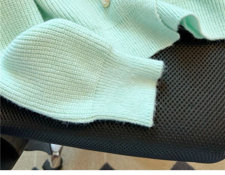女性用ニットグリーンセーター,ソフトコート,2色,韓国スタイル,休暇,春と秋,2024