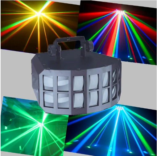 Fast Delivery two floor butterfly LED Strobe Effect Colorbeam Light Good Use For Home Entertainment KTV