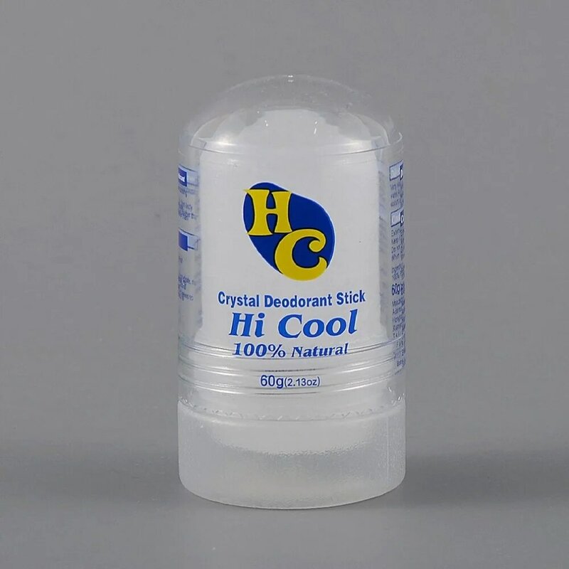 เหงื่อธรรมชาติ Deodorants Stick Antiperspirants สารส้ม Crystal Deodorant Stick Underarm Removal 60G
