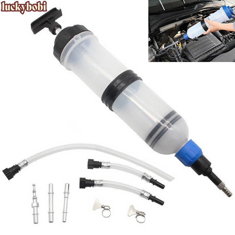 Syringe for Car Oil Car Oil Fluid Extractor Filling Bottle Transfer Fuel Extraction Liquid Oil Car Manual Brake Oil Pump