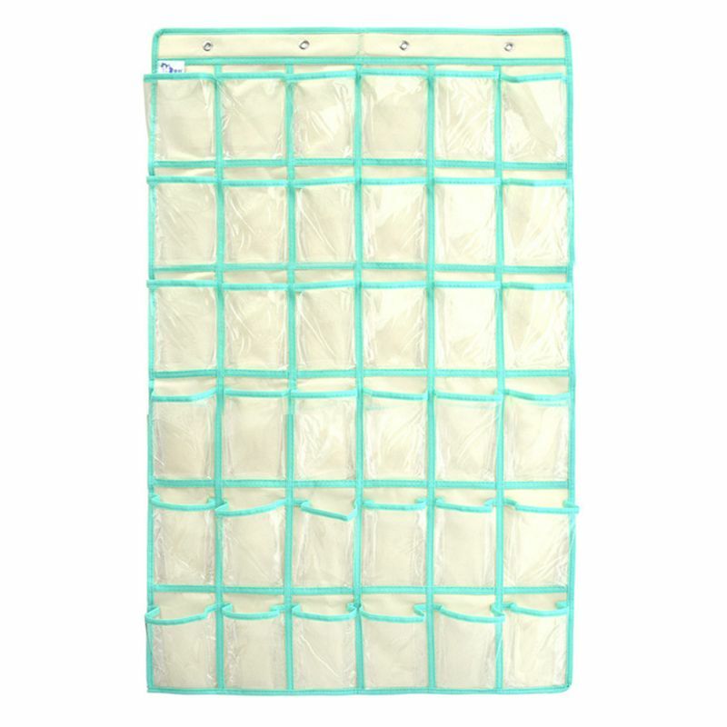 Classroom Organizer Chart 36 Clear Large Pockets Fit for Storage Phones Calculators Props Office Home Stationeries .