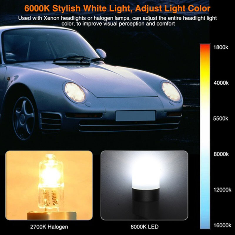 4X Error T10 lampadina Canbus 3030 Smd Led luce di parcheggio per auto bianca 6000K