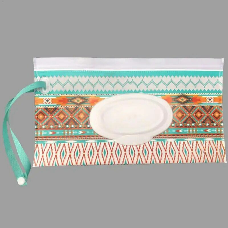 4PCS Baby Wipes Case Holder Portable Wet Wipes Pouch Refillable Lightweight For Keeps Wet Wipes Fresh Baby Care