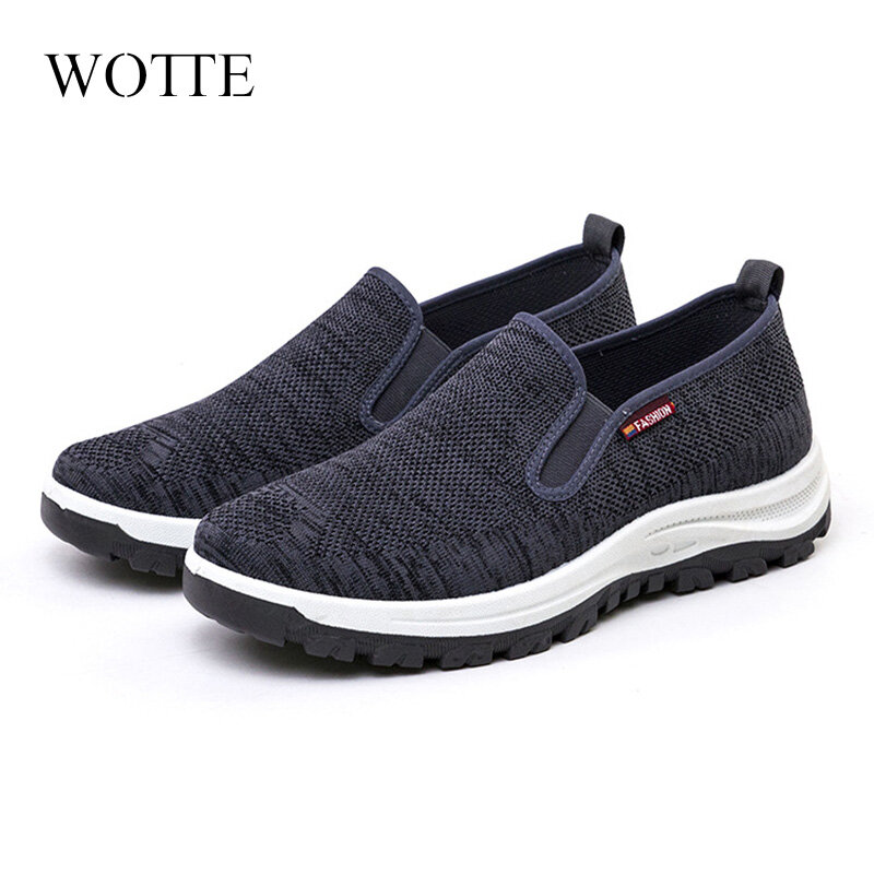 2022 Summer Men's Loafers Lightweight Walking Mesh Breathable Summer Comfortable Casual Shoes Couple Sneakers Zapatillas Hombre