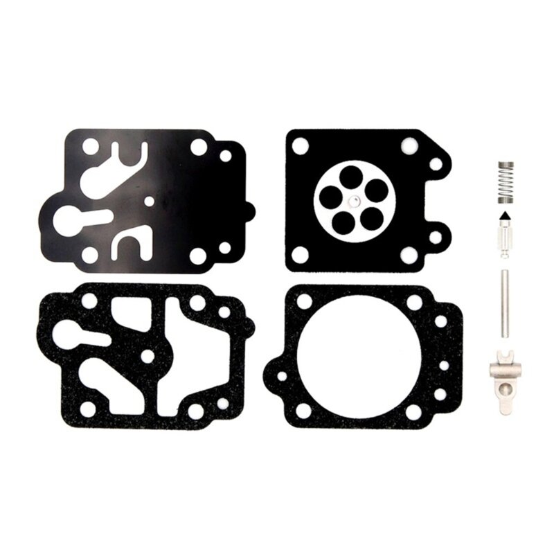 Durable Motorcycle Carburetor Rebuild Kits Repair Gasket Diaphragms Motocross ATV Accessory for 26cc 33cc 43cc 49cc 52cc