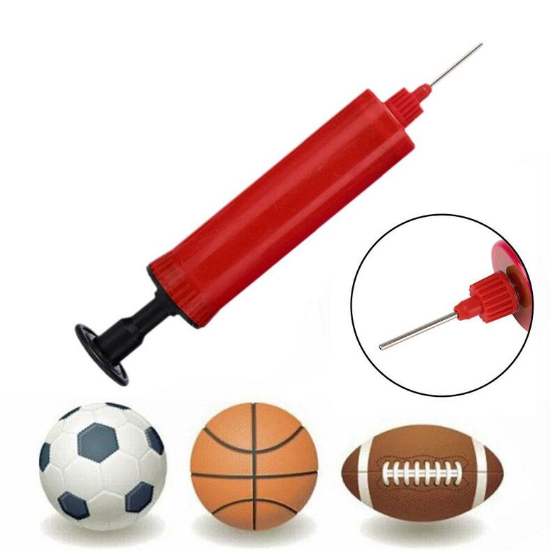 Portable Sports Ball Pump Mini Hand Air Pump Inflator Basketball Football Soccer Portable Tool Inflating Outdoor Pump Ball G2M9