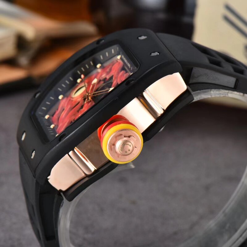 New devil's eye IP cable, literal, needle, super luminous men's quartz watch leisure all simple high-end trend watch