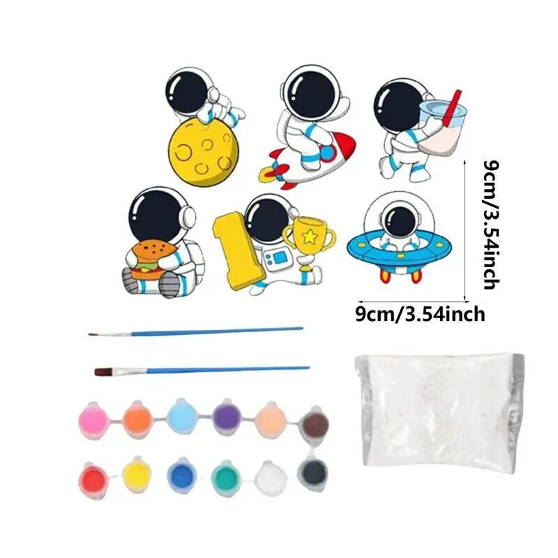 Plaster Painting Toy Plaster Painting STEM Toddler Toy Improve Hands-On Ability Boys Girls Toys For Kindergarten Classroom Early