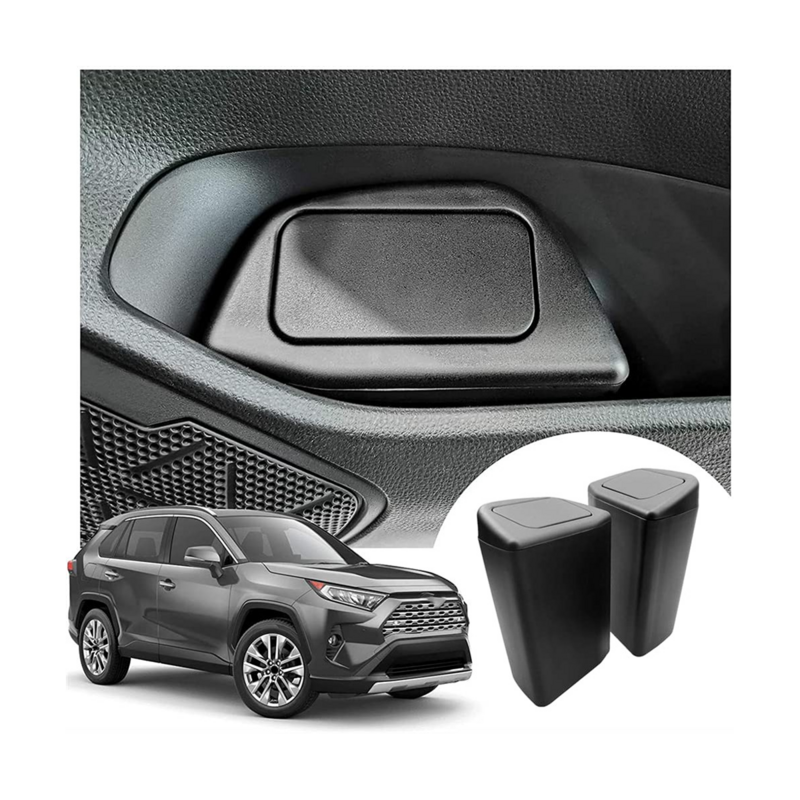 Специальный боковой мусорный бак для двери автомобиля, пепельница, автомобильный органайзер для Toyota RAV4 Xa50 2019 2020, аксессуары