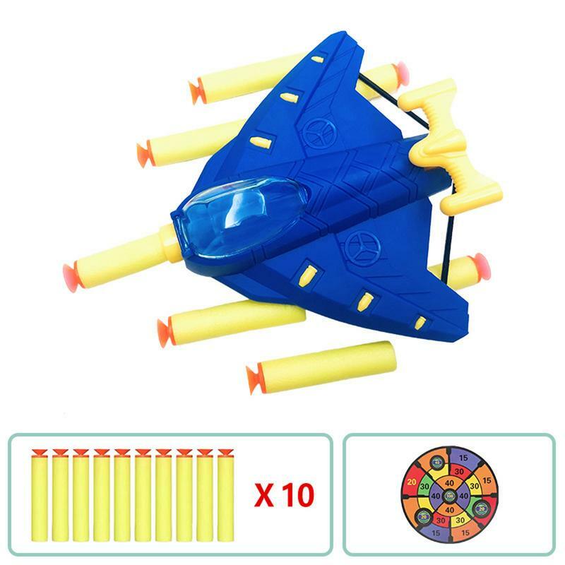 Airplane Target Game Summer Indoor Outdoor Toys Games Target Practice Gift Toy For Boys And Kids Summer Game Launch Toy Birthday