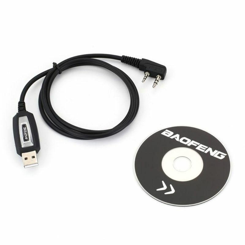 Baofeng UV-5R/BF-888Sハンドヘルド側用USBプログラミングケーブル/コードドライバー