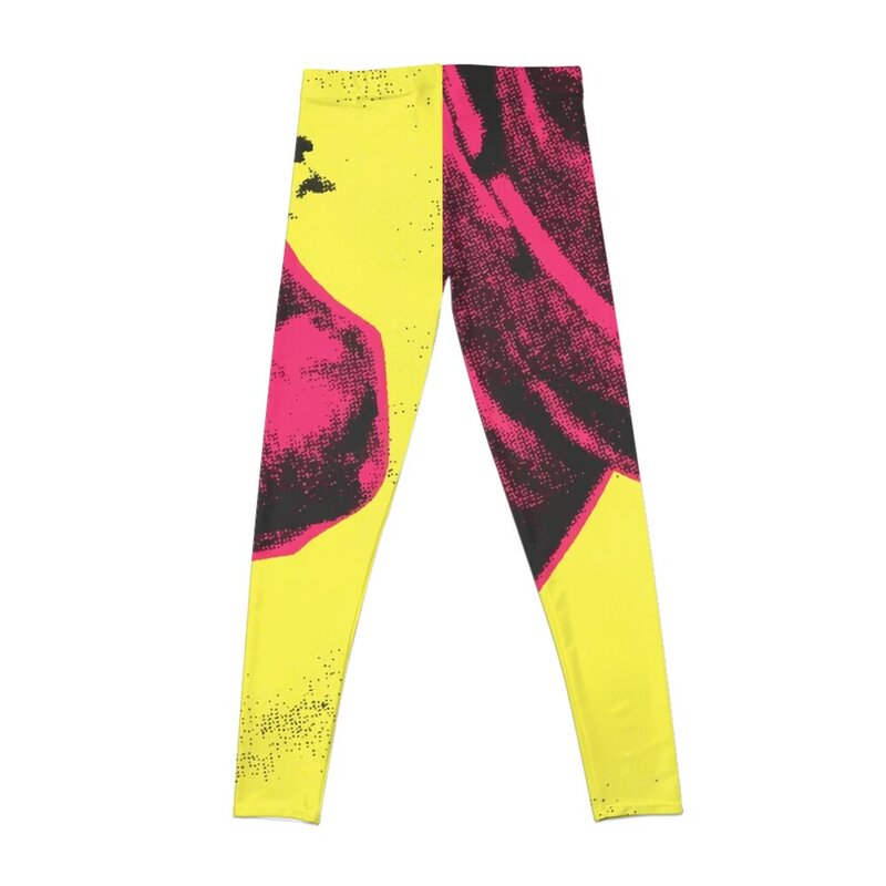 Andy Warhol-mallas deportivas de vaca para mujer, pantalones de realce, Leggings femeninos