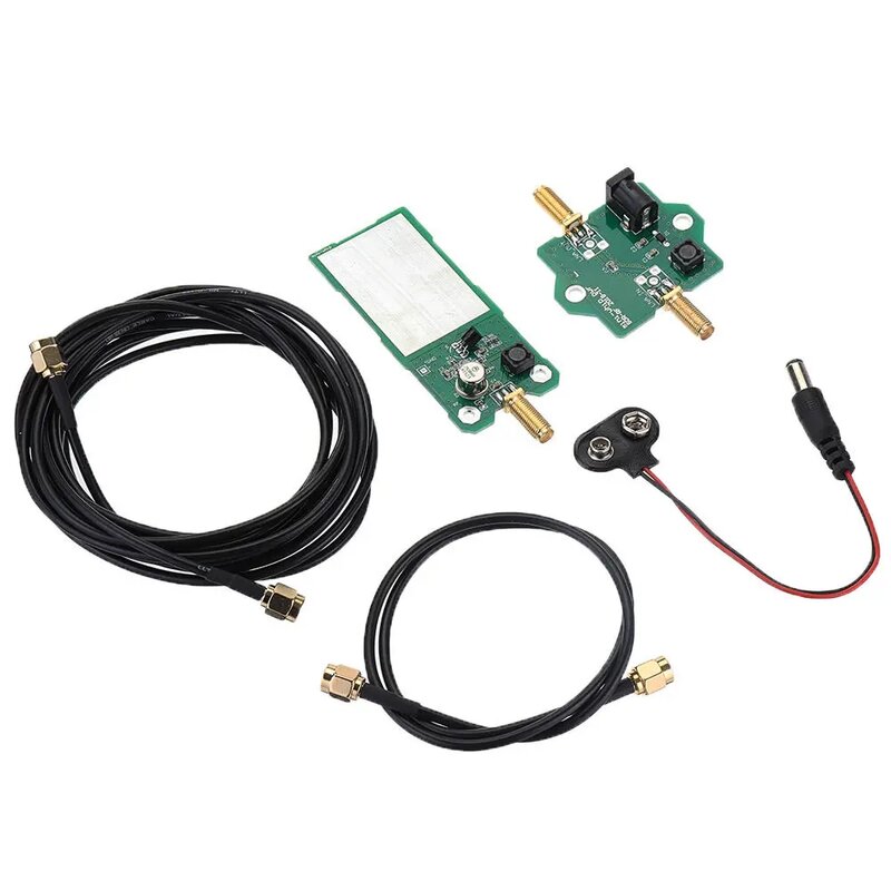 Mini Whip Antena Ativa para Rádio Minério, Tubo Transistor, Mf, Hf, Vhf, SDR, Ondas Curtas