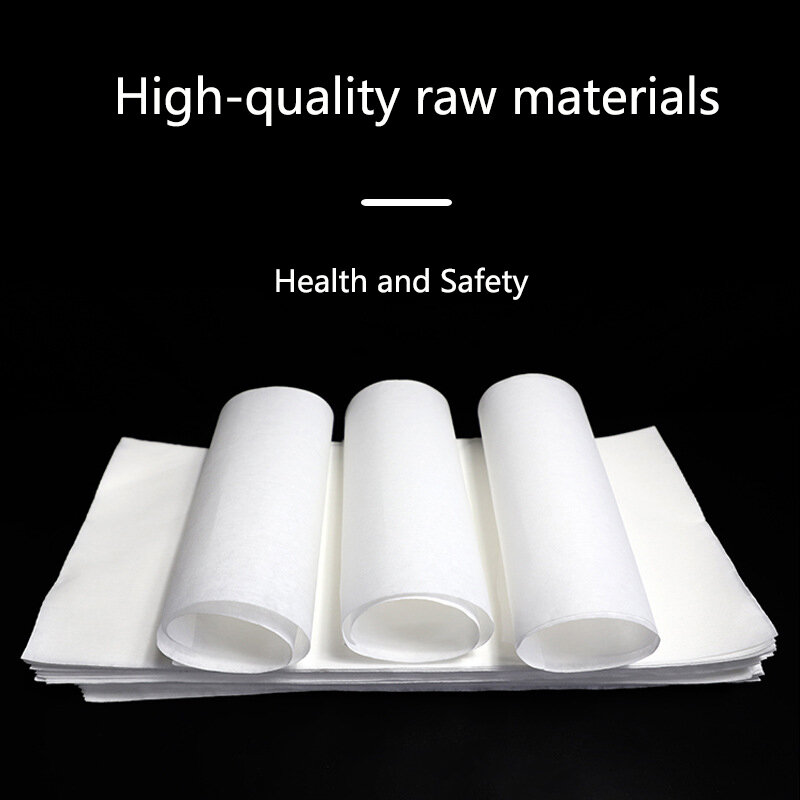 100 قطعة ماص/منشفة قابلة للتصرف ورقة مواصفات مختلفة عالية الجودة الخشب اللب غير المنسوجة النسيج امتصاص الماء قوية