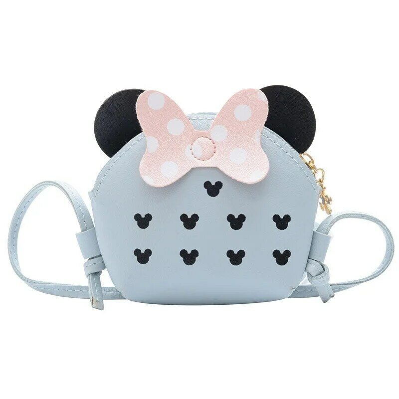 Disney's nowa kreskówka myszka miki i Minnie dziewczyna torba na ramię urocza studencka portmonetka wysokiej jakości luksusowa marka dziecięca portmonetka