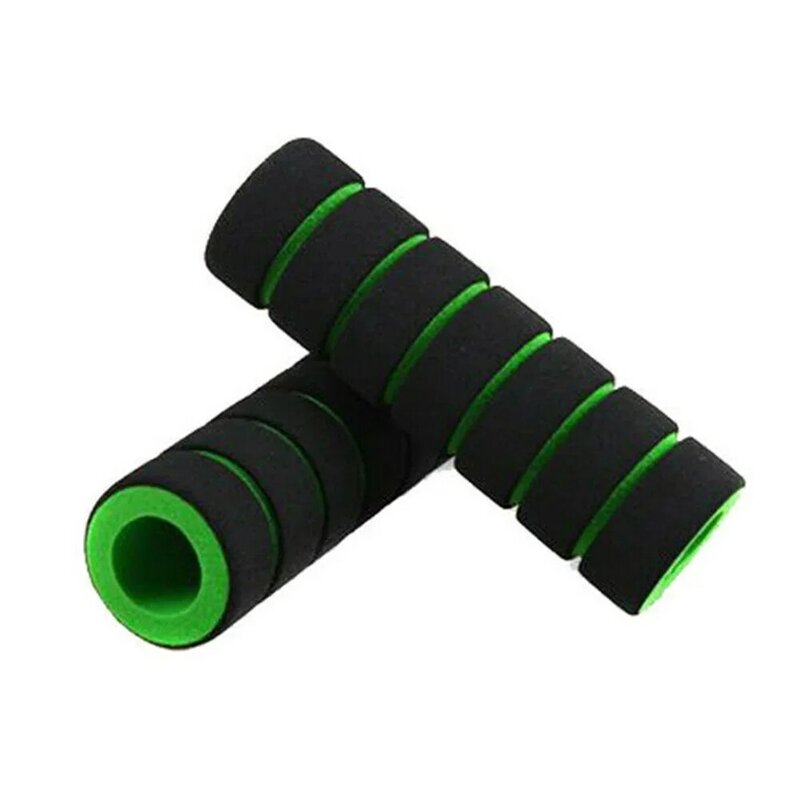 1Pair Bike Racing Bicycle Motorcycle Handle Hand Bar Grip Foam Sponge Cover Case Reduce Vibration Comfortable Auxiliary Handle