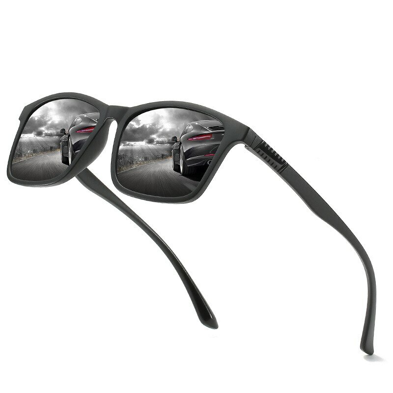 TR kacamata hitam terpolarisasi pria dan wanita, kacamata berkendara memancing, kacamata olahraga klasik