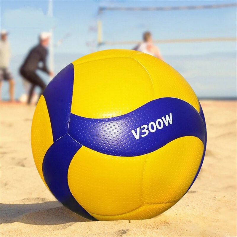 วอลเลย์บอล PU วอลเลย์บอลในร่มแบบแข็งใช้กลางแจ้งใช้กับ No.5วอลเลย์บอลสำหรับกิจกรรมขนาดใหญ่อัพเกรดวอลเลย์บอลชายหาดกลางแจ้ง