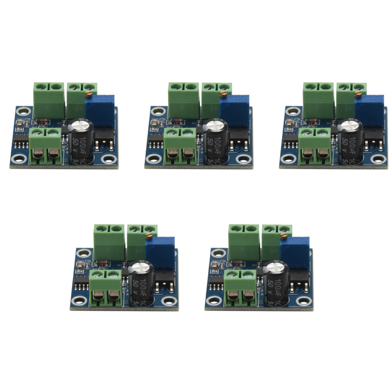 5X convertidor de voltaje de frecuencia 0-1KHz a 0-10V Módulo de conversión de señal de voltaje Digital a analógico