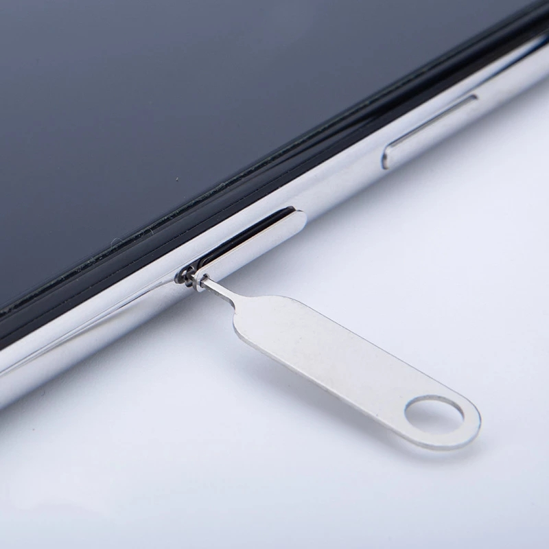 10/1 buah baki kartu Sim pelepas Universal alat kunci jarum Pin terbuka untuk ponsel iPhone 14 Samsung Xiaomi Aksesori kartu Sim