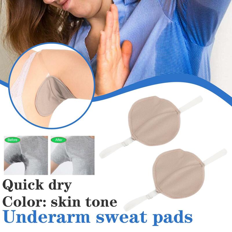Underarm Sweat Pads Washable Armpit Sweat Absorbing Sweat Absorbent Pads Dress Guards Pad Perspiration Deodorant Shoulder D5V7