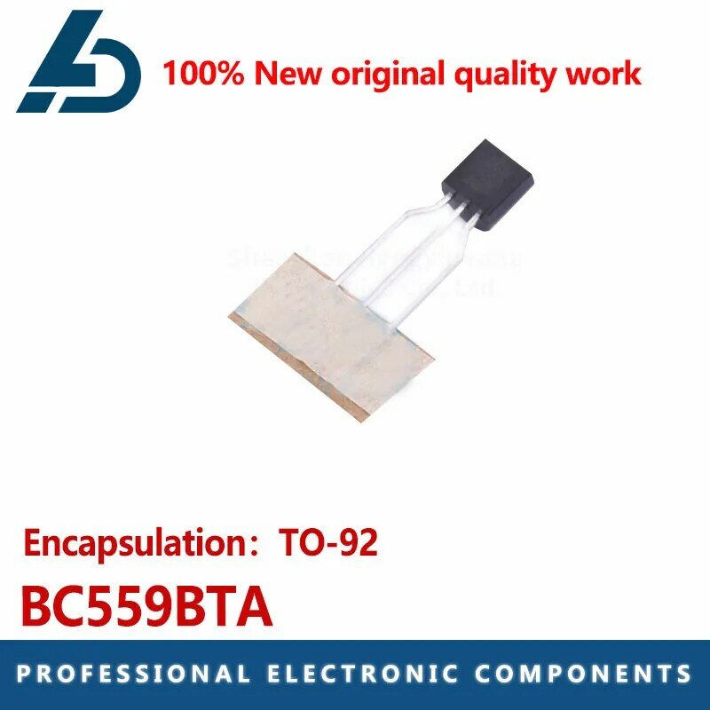 BC559BTA package TO-92 P channel withstand voltage :30V Current :100mA MOS power triode