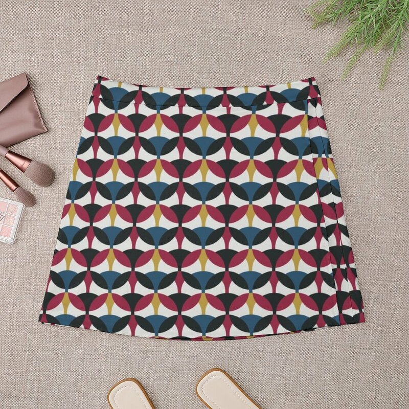 Forme géométrique MF ite Seamless Pattern, idéal pour les robes et plus mini jupe, jupes courtes pour femmes, robe d'été pour femmes, 2023