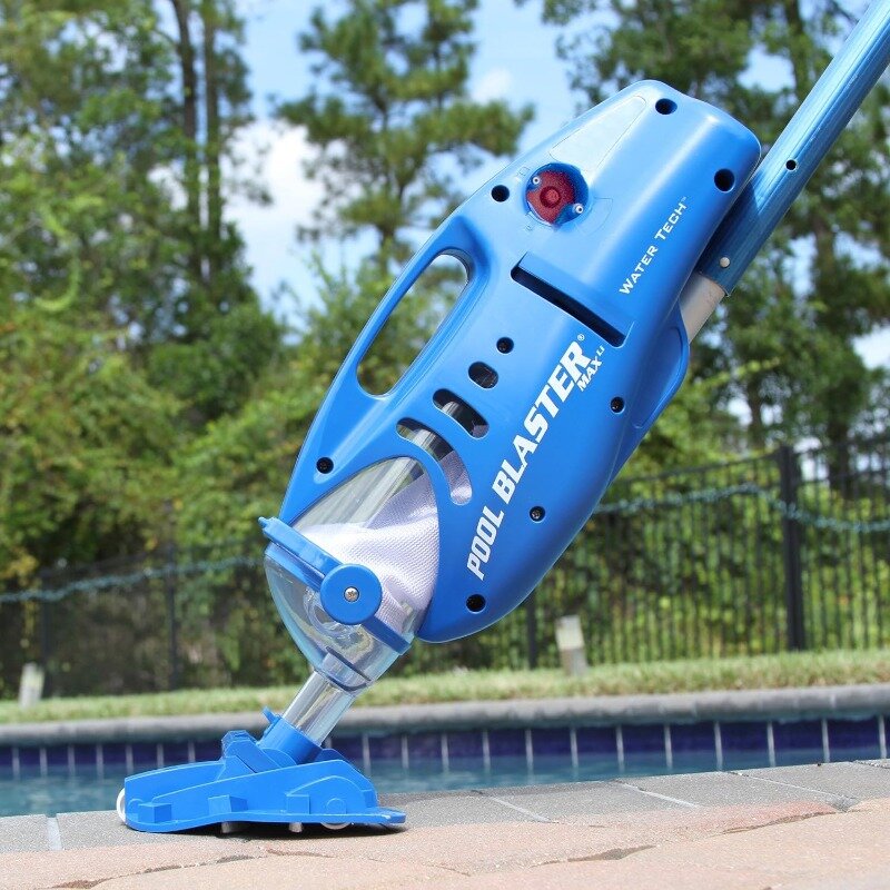 Basen BLASTER Max bezprzewodowy odkurzacz do dokładne czyszczenie i silne ssanie, ręczny urządzenie do czyszczenia basenu do pływania