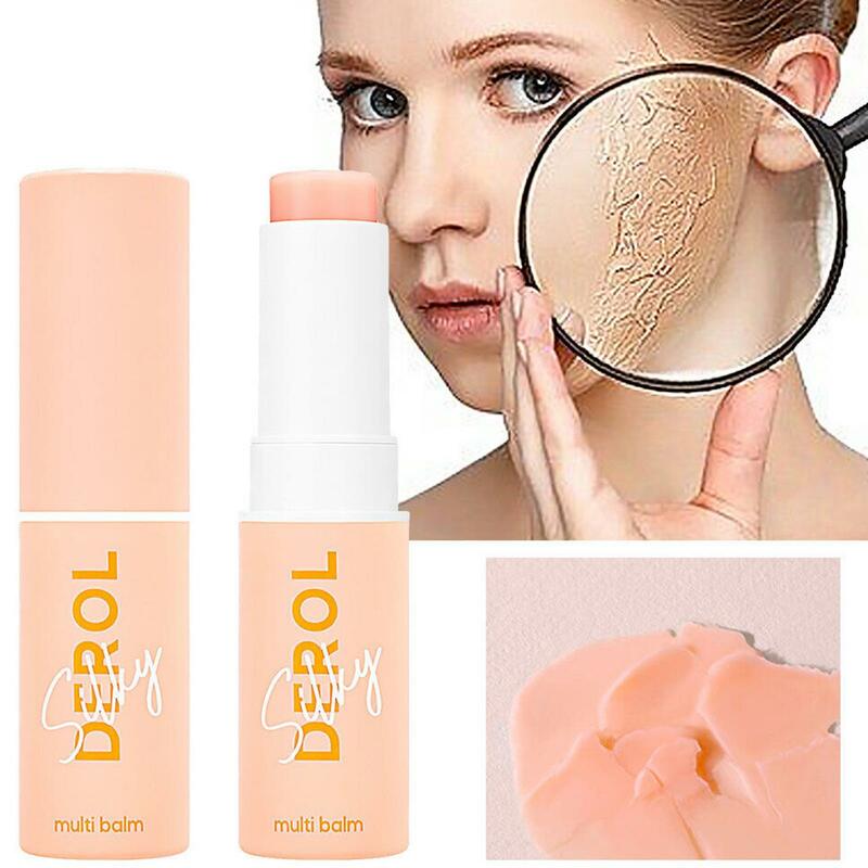 DEROL Moisturizing Balm Stick Anti-Wrinkle Hydrating Dry Skin Multi Balm Cream Easy to Absorb Not Sticky Makeup Stick Balm