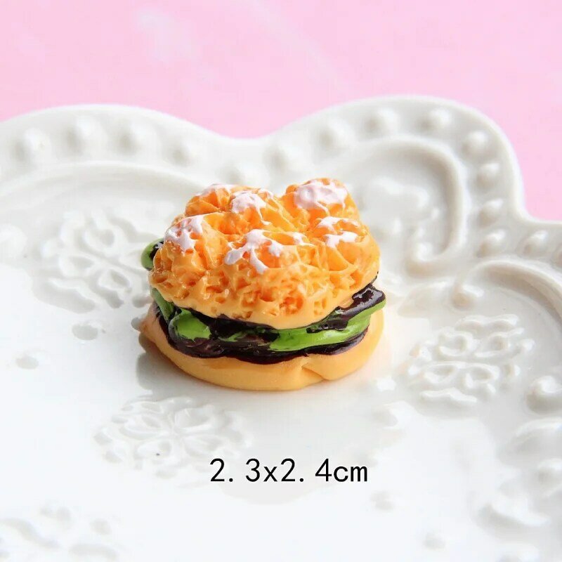 Miniature Candy Toy Simulated Bread Dessert DIY Mini Kawaii Small Ornaments Doll House Kitchen Food Play Toys Model Kids Gifts