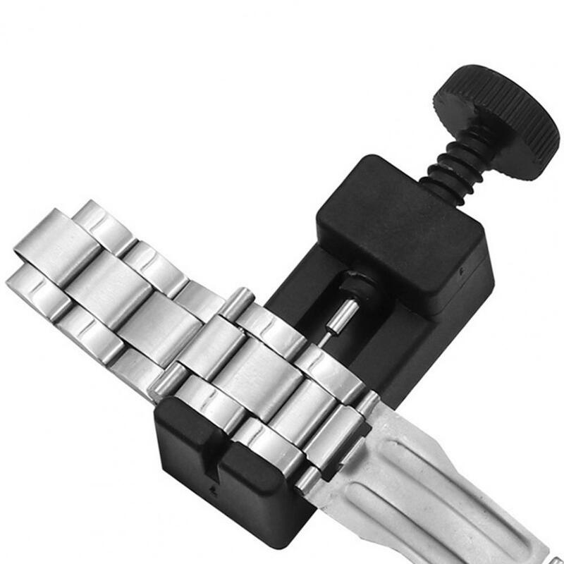 Pasek do zegarka Link regulacja szczeliny pasek bransoletka łańcuszek Pin Remover regulator zestaw narzędzi do naprawy dla mężczyzn/kobiet zegarek