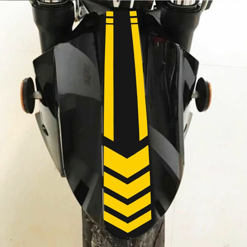 Stiker reflektif sepeda motor, stiker dekoratif modifikasi, stiker tahan air unik dan kreatif
