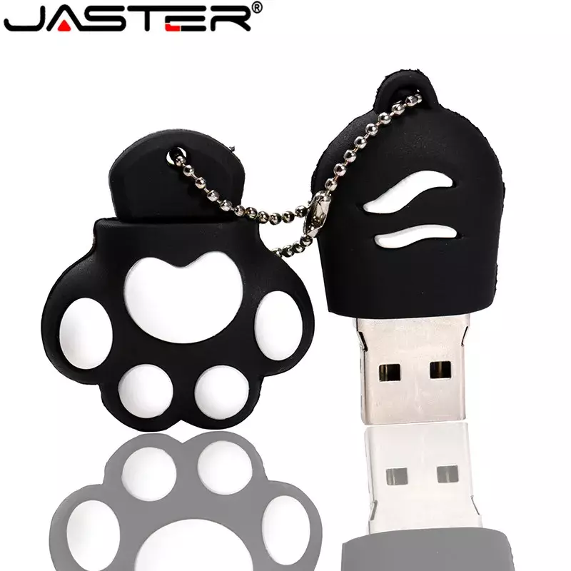 JASTER Memory card fashion memory consegna gratuita fashion Cartoon cat claw Flash card usb memory stick 32gb/16gb/8gb/4gb usb 2.0