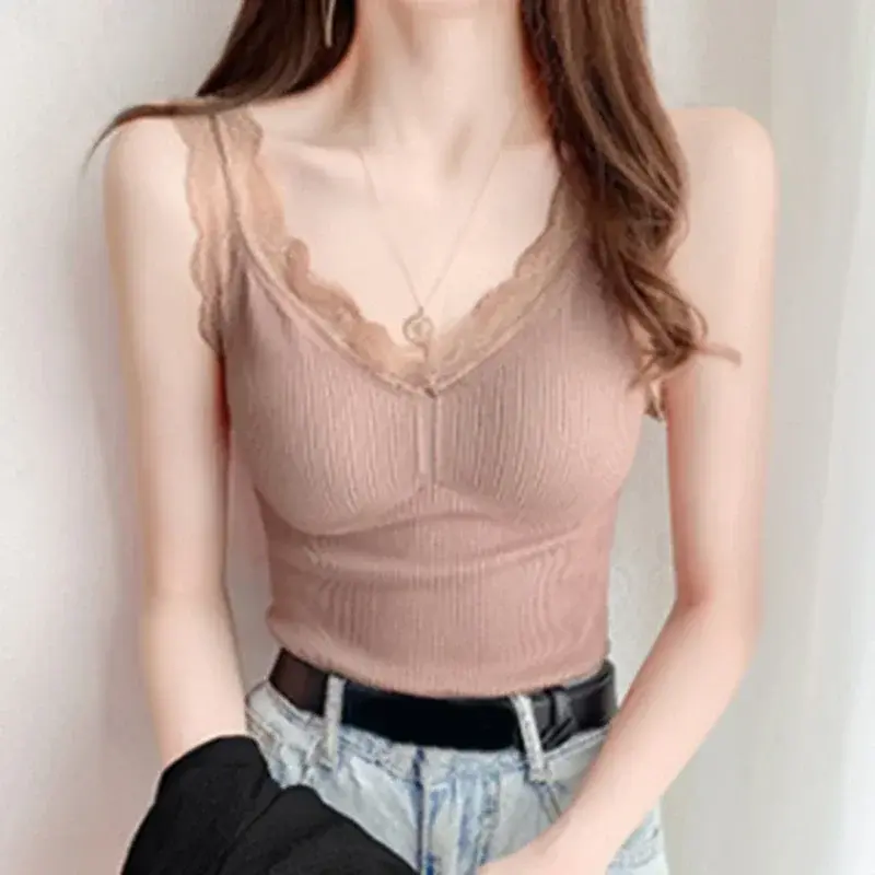 Inner Clothing Undershirt Thermo Wear Top Vest Winter Thermal Lace Lingerie Shirt Warm Underwear Intimate