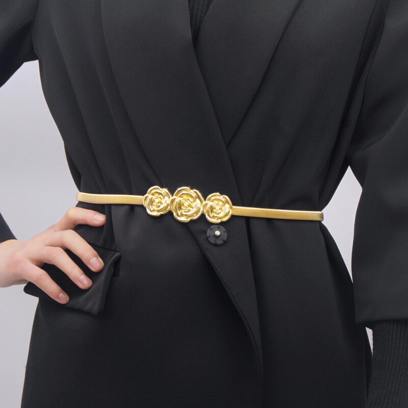 Elasticity Waist Belt Fashion Clothing Accessories High-quality Waist Seal Korean Style Waist Strap Versatile