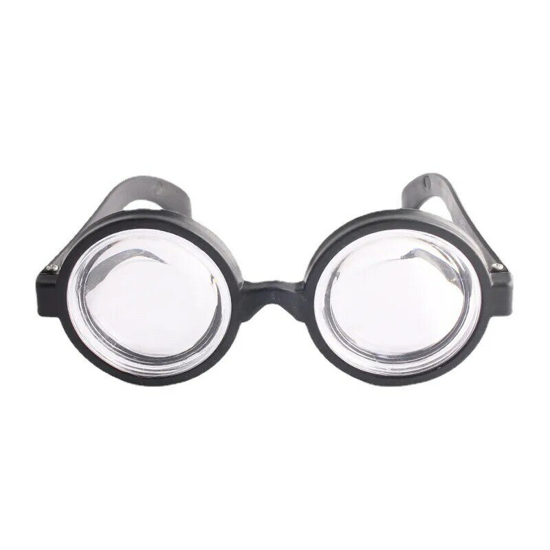 Óculos 3D Circulares para Cosplay Costume, óculos decorativos, adereços decorativos, Fontes de festa de aniversário, asseclas, engraçado