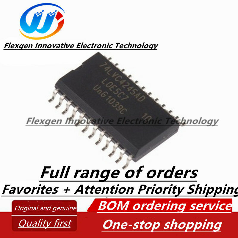 74LVC4245AD, 118 package SOIC-24 octal dual power conversion transceiver IC chip