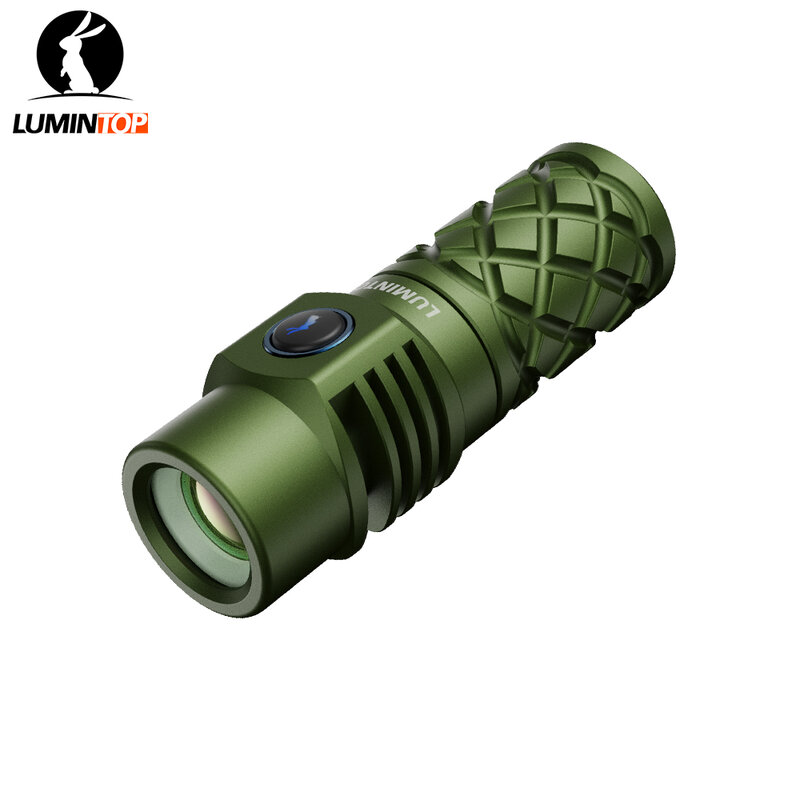 Linterna lep de larga distancia con modo estroboscópico para caza, linterna de autodefensa, THOR Mini, 18350 metros, 700