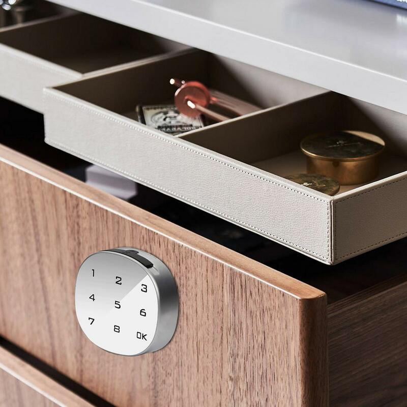 Drawer Smart Cabinet Lock Security Digital Coded Lock Electronic Door Locks for Office File Storage Furniture Bedroom