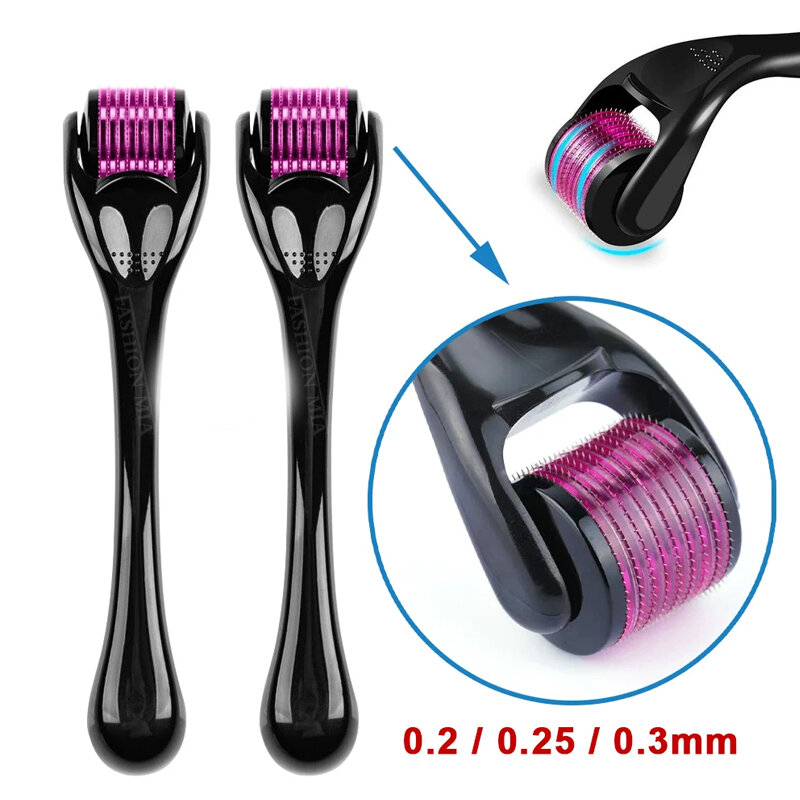 Haushalt 0.2 Derma Roller Mikron idle Roller für 0.25/0,3/mm Titan Micro Needle Roller für die Gesichts pflege Haar behandlung