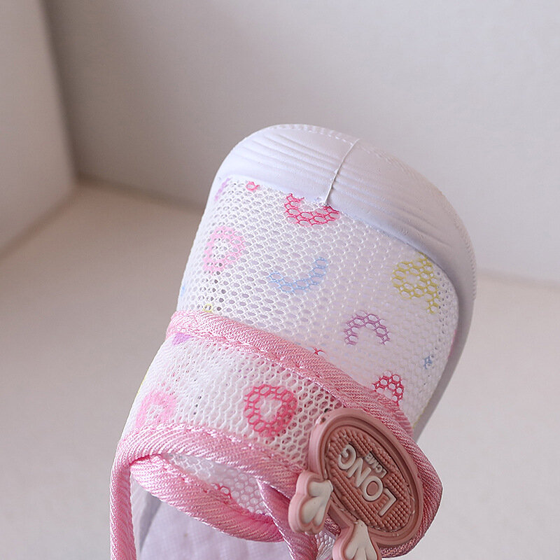 Sapatos de sola macia para criança, tênis de primeiro andar para bebê menino e menina, tênis para criança de 0 a 3 anos de idade
