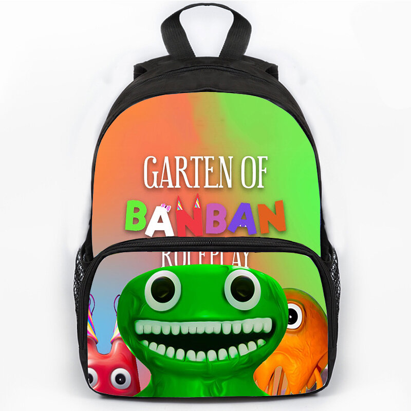 Garten of Banban Game School Bag para crianças, mochilas para alunos do ensino primário, mochila de viagem de alta qualidade