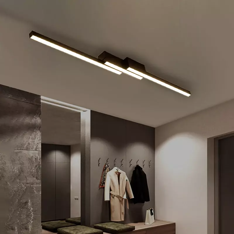 Plafonnier LED au Design Nordique Moderne, Luminaire Décoratif d'Nik, Idéal pour une Chambre à Coucher, un délégations, un Salon ou une Cuisine