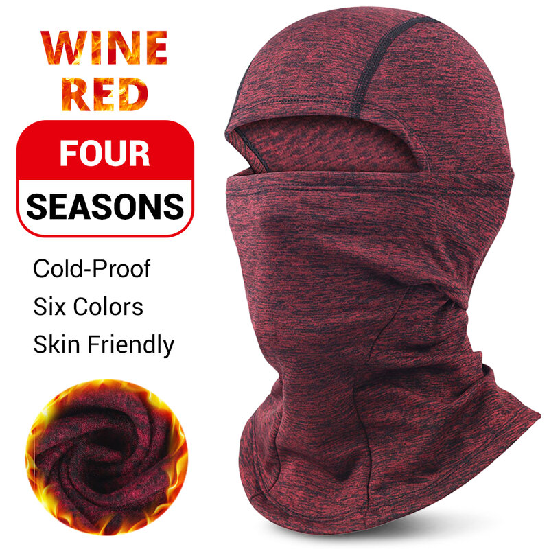 Masque cagoule anti-froid pour homme et femme, cache-cou, ski, respectueux de la peau, protection tout-terrain, cyclisme, sport