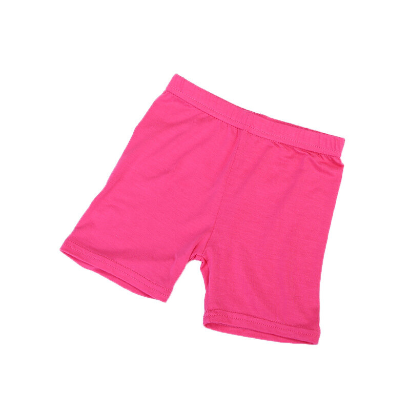 Pantalones cortos de seguridad para niñas, ropa interior de Color caramelo, Leggings, Bóxer, pantalones cortos de playa para niños de 3 a 13 años