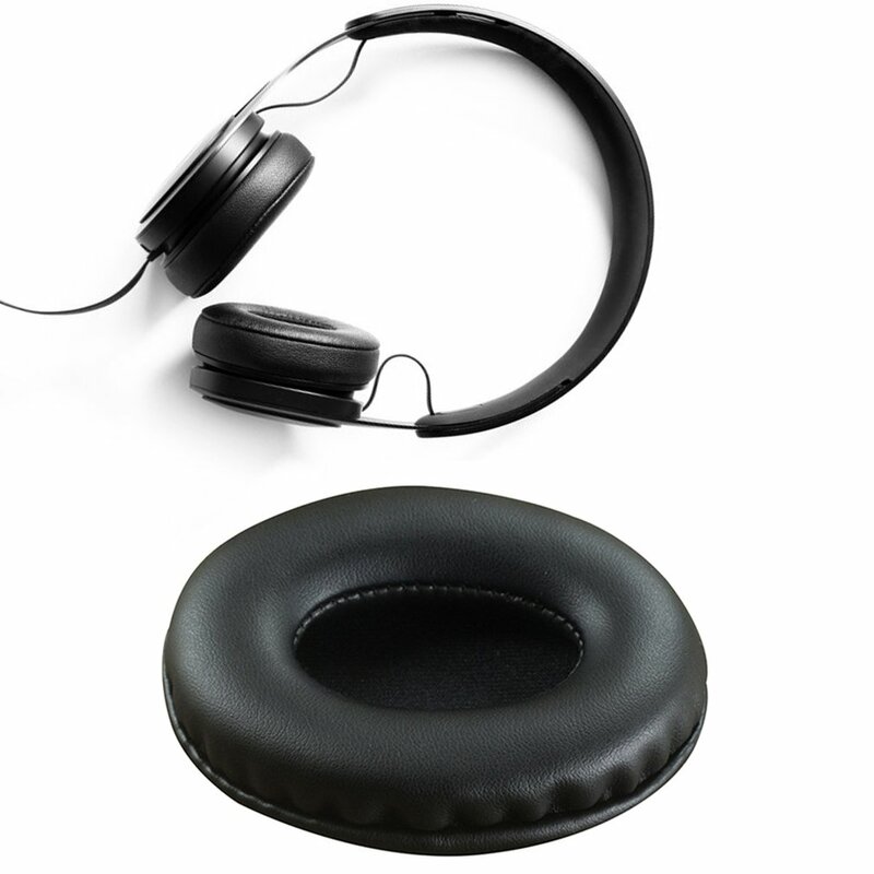 New Oval Earphone Ear Cushion Headset Earmuffs Leather Headphone Covers Earpads Ear Pads Ear Cups Replacement Cover Sponge Case