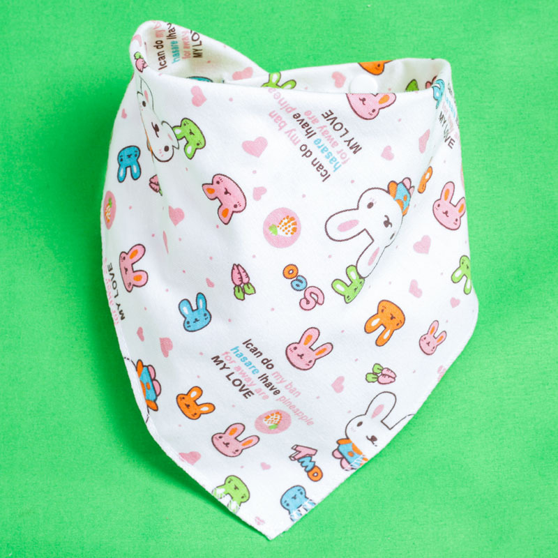 Baby Bandana Bibs Triangle Burp Cloths Cartoon Saliva Towel 1Pcs Unisex Feeding Bibs Cotton Soft Babadores Para Bebe