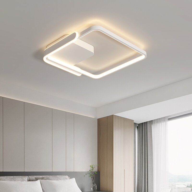 Luz LED de techo moderna para sala de estar, comedor, dormitorio, estudio, accesorios de iluminación interior decorativos, novedad de 2024