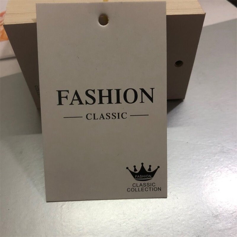 Customized product、Custom Hangtag for Clothing Tags Clothes Label with Custom Logo
